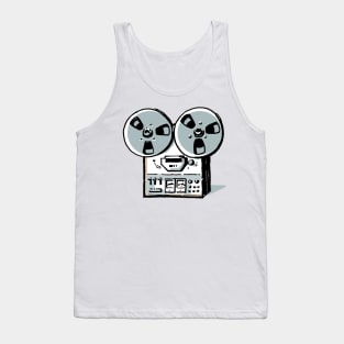 Reel to Reel tape Tank Top